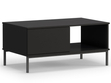 Couchtisch mit Stauraum Soroko Schwarz