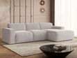 Ecksofa L-Form Rechts Lavia Grau