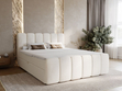 Boxspringbett mit Bettkasten 160x200 Cloud Beige