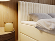 Boxspringbett mit Bettkasten 200x200 Marbella Beige