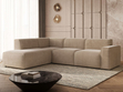 Ecksofa L-Form Links Eluno Beige