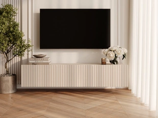 TV-Lowboard mit Türen 150 cm Kioto Cashmere