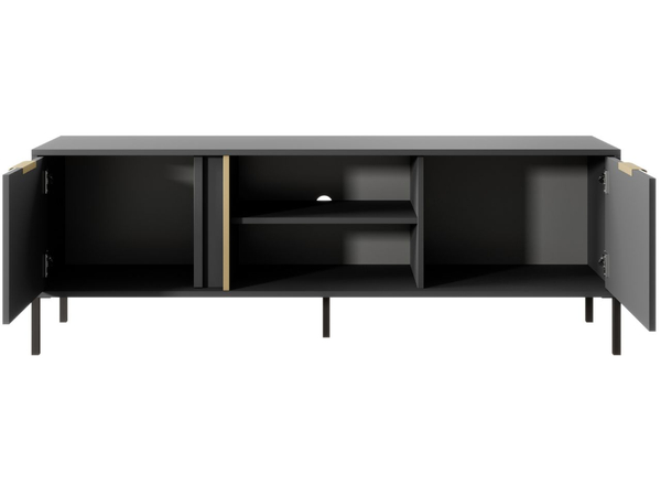 TV-Lowboard mit Türen Drino Anthrazit