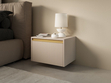 Nachttisch mit Schublade Roland Beige