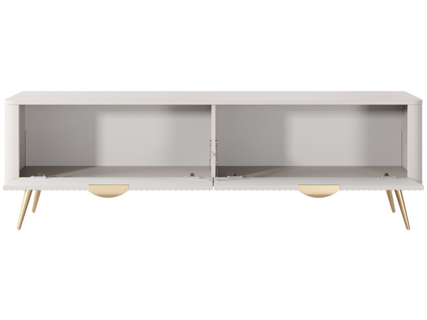 TV-Lowboard mit Türen 160 cm Latina Beige