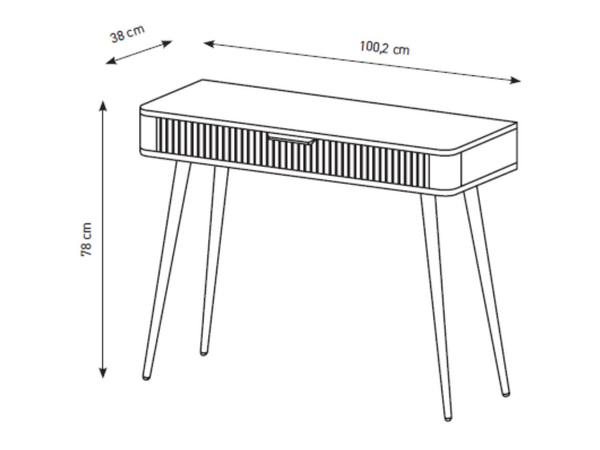 Wohnzimmer-Möbelset Latina Weiß