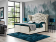 Boxspringbett mit Bettkasten 180x200 Kate Creme