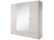 Kleiderschrank mit Spiegel Latina Beige