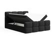 Boxspringbett mit Bettkasten 160x200 Rivon Schwarz