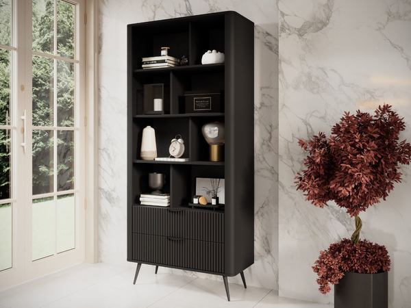 Wohnzimmer-Set Latina Schwarz
