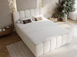 Boxspringbett mit Bettkasten 160x200 Cloud Beige