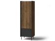 Kleiderschrank 59 cm Pascale Nussbaum Warmia, Schwarz