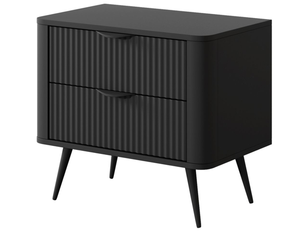 Nachtschrank Latina Schwarz