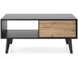 Couchtisch mit Stauraum Astro Schwarz, Artisan Eiche