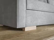 Schlafsofa mit Bettfunktion und Bettkasten Pori Grau