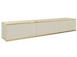  TV-Lowboard Hänge mit Türen 175 cm Diolo Beige mit glatter Front